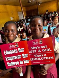 Community Hygiene Outreach at Olomu Junior Secondary School – AHOY’s Commitment to the Girl Child 1