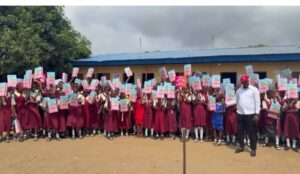 Community Hygiene Outreach at Olomu Junior Secondary School – AHOY’s Commitment to the Girl Child 2